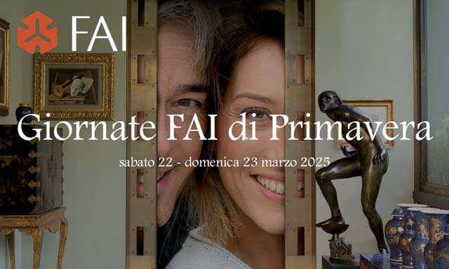  Sabato 22 e domenica 23 marzo la XXXIII edizione delle Giornate FAI di Primavera: oggi la presentazione a Palazzo di Città 